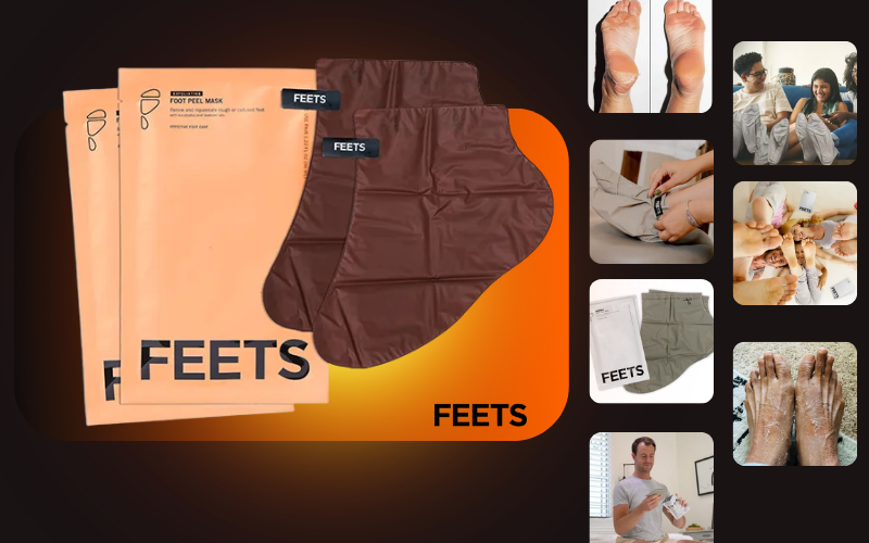 Foot Peel Mask showing results